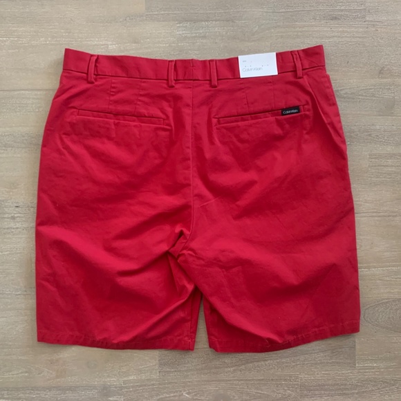 CALVIN KLEIN WEEKEND STRECH CHINO SHORTS - Picture 2 of 3